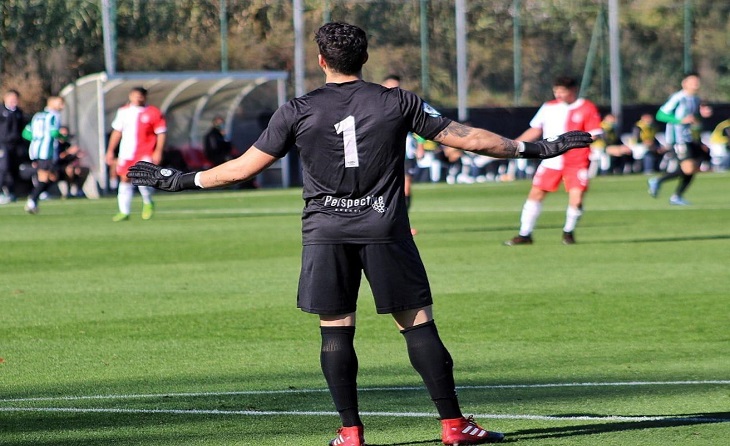 David Aroca només porta un gol encaixat aquesta temporada i li ho va marcar un company en pròpia porta // FOTO: Oscar Pérez Del Campo