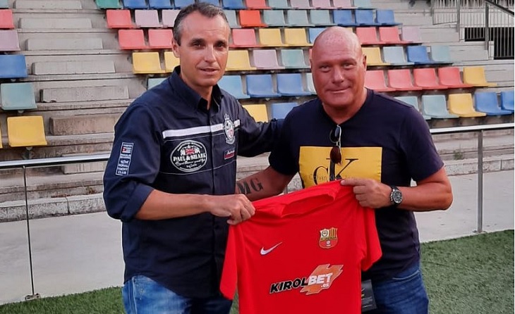 Ramon María Calderé i lluís Milà no seguiran al capdavant del Santboià aquesta temporada // FOTO: FC Santboià