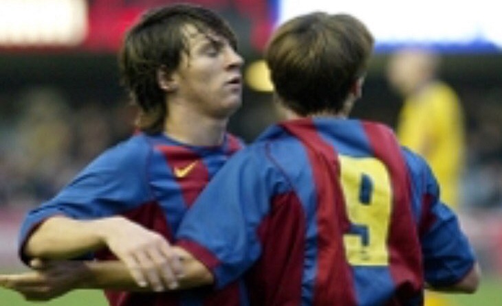Moltíssims futbolistes, com Javito, han pogut abraçar al 'Déu' Leo Messi