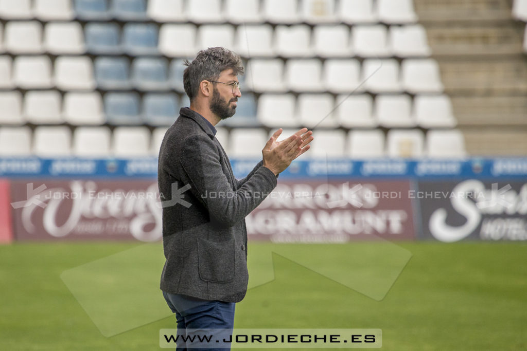 Adéu a Molo després de dues temporades de l'entrenador d'Almeria al primer equip // FOTO: Jordi Echevarria