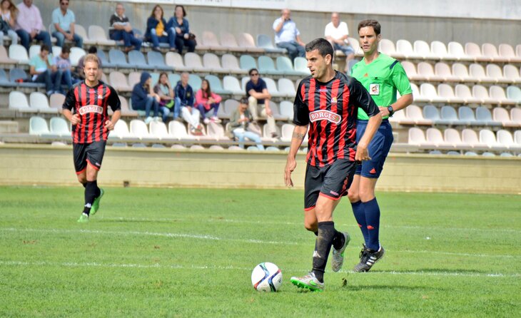 Al Reus Deportiu, Moyano va estar a les ordres de Natxo González i va acabar a la 2ab a Badalona // FOTO: CF Reus Deportiu