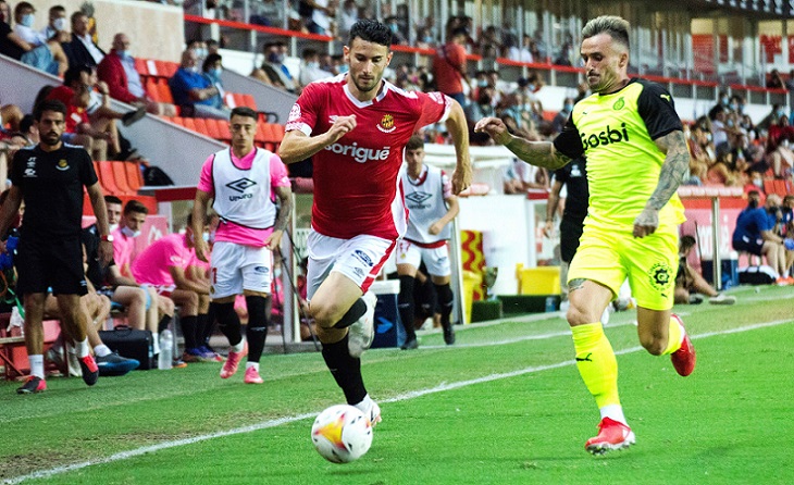 Mala sort per al lateral badaloní Carles Albarrán aquest inici de temporada / FOTO: Nàstic Tarragona