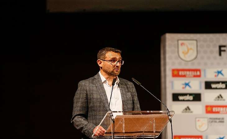 El delegat digital Josep María Espasa ni ofereix ni troba solucions a Lleida // FOTO: FCF
