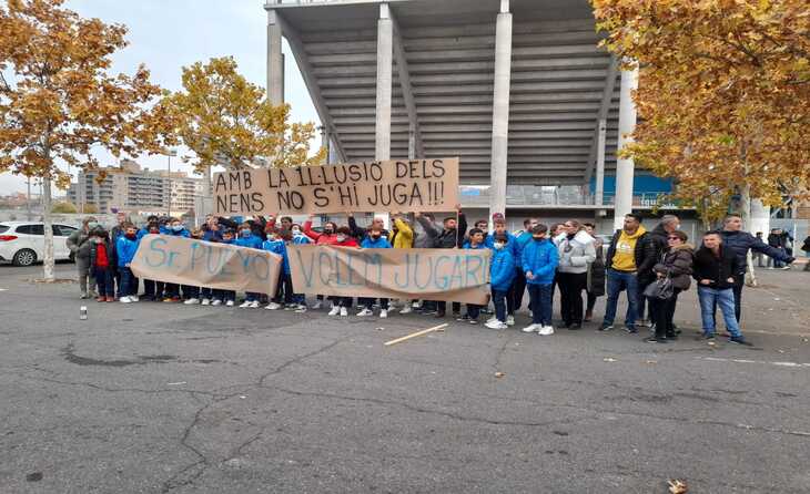 El futbol base del Lleida Esportiu no pot jugar pels impagaments // FOTO: FutbolCatalunya