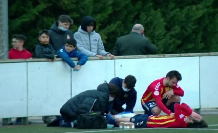 La lesió de Pol Via és molt que pitjor que la pèrdua de tres punts // FOTO: FC Vilafranca