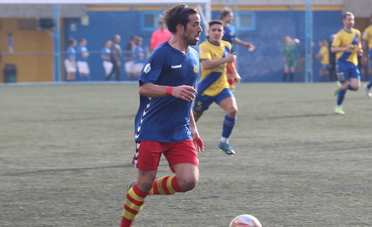 L'excel·lent davanter vilafranquí està pendent de més resultats per a saber l'abast de la seva lesió // FOTO: FC Vilafranca
