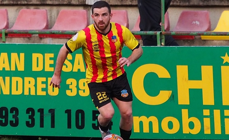 Pau Morer va ajudar al seu equip al triomf final // FOTO: UE Sant Andreu