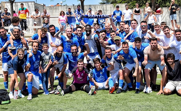 A falta d'una jornada per al final, l'equip de Sant Carles de la Ràpita ja és campió // FOTO: UE Rapitenca