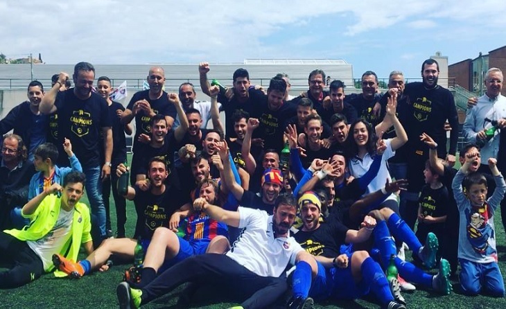 La feina del club del Vallès Oriental a la temporada 21-22 ha estat per emmarcar // FOTO: CF Caldes de Montbui