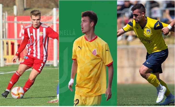 Uri Pérez (Manresa), Gonpi (Cornellà) i Kike Ramírez (Castelldefels). tres KO aquesta pretemporada // FOTO: Clubs