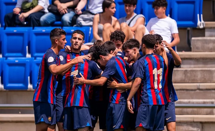 Quarta Lliga consecutiva per al juvenil del FC Barcelona // FOTO: Sara Gordon/FCB