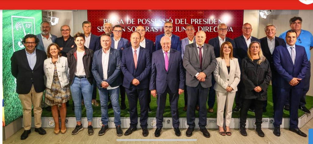 Junta directiva de la Federació Catalana de futbol, febrer 2023 // FOTO: FCF