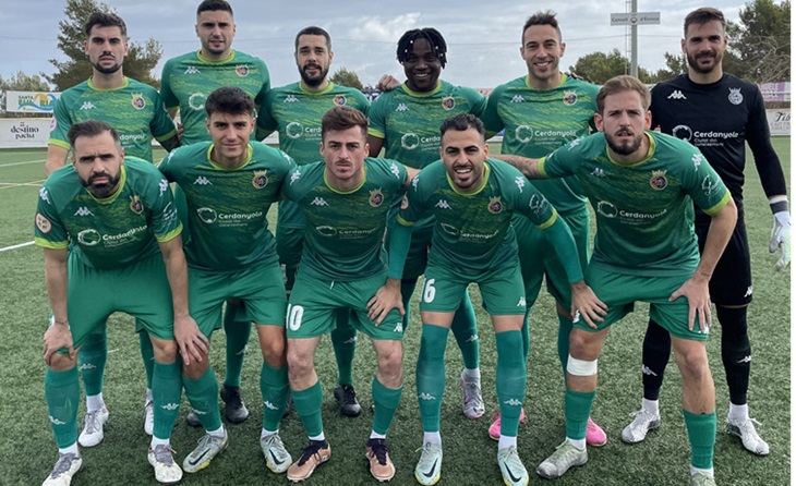 L'equip d'Oliver Ballabriga vol augmentar la seva ratxa de 6 partits sense conèixer la derrota // FOTO: Cerdanyola FC