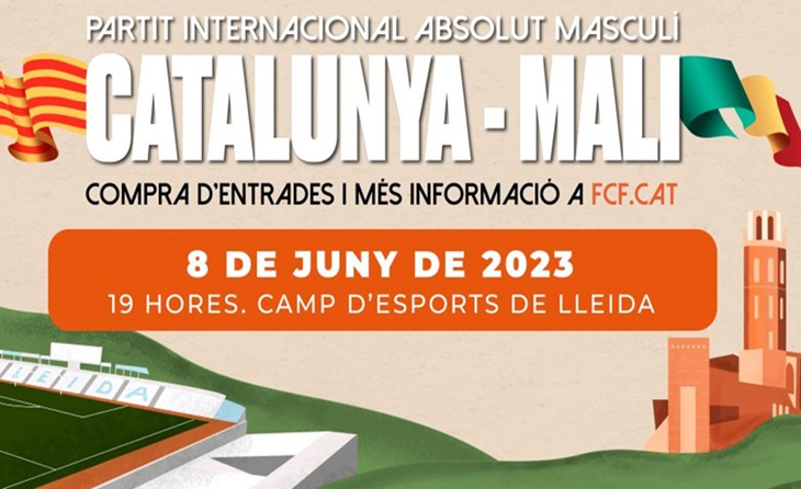 Tot sembla indicar que el NO partit Catalunya-Mali quedarà en un cartell i en els jutjats // FOTO: FCF
