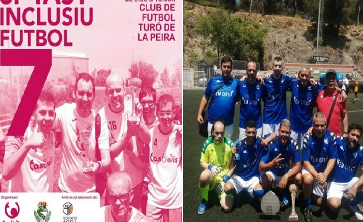 El màxim responsable de la FEG creu fermament en el futbol inclusiu i lliura tota la seva força i dedicació // FOTO: futbolcatalunya