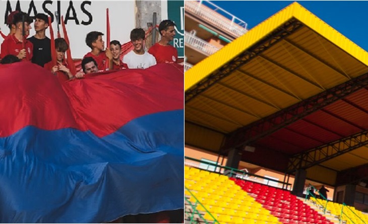 Les aficions d'Olot i Sant Andreu discuteixen a través de les xarxes pel preu de les entrades com a visitants // FOTOS: Clubs