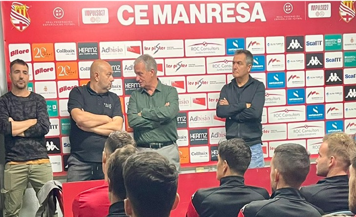 Lluís Basiana, nou president de l'entitat manresana // FOTO. CE Manresa