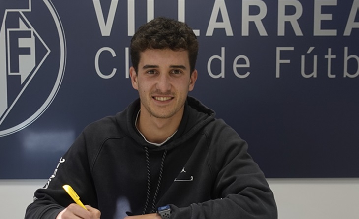 El polivalent Arnau Forés (21 anys) deixa Olot i signa pel Vila-real C de David Albelda // FOTO: UE Olot