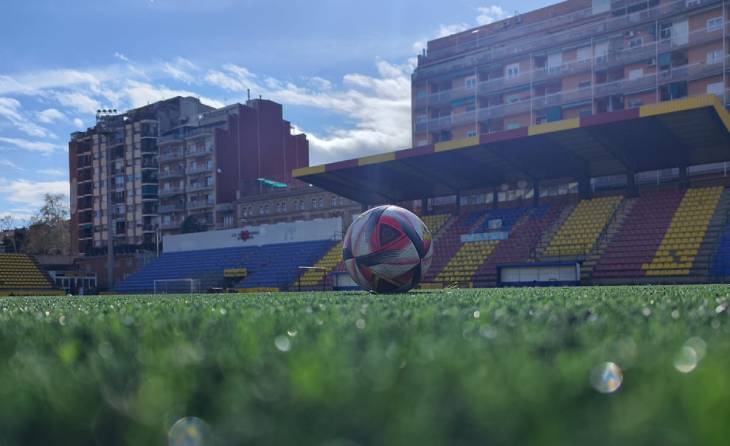 Per a la UESA seria tan fàcil com posar-se d’acord amb l’Ajuntament de Barcelona // FOTO: UE Sant Andreu