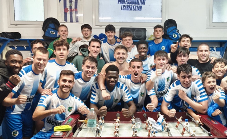 Banyoles i Bescanó estan empatats per diferència de gols, però la general de gols afavoreix als primers // FOTO: CE Banyoles