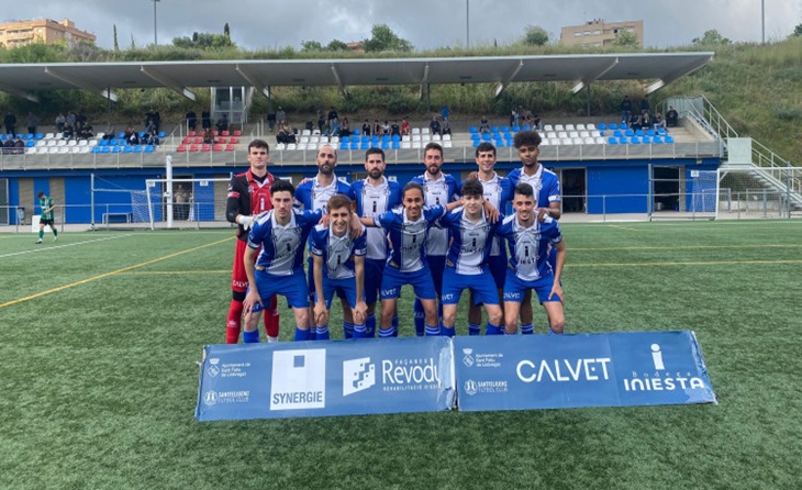 Santfeliuenc i Martorell lluitaran per un segon lloc que habilita zona de promoció d'ascens // FOTO: Santfeliuenc FC