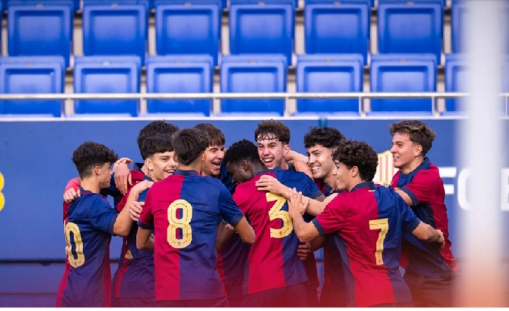 El FC Barcelona de Pol Planas defensarà, una vegada més, el títol de campió de Lliga // FOTO: FCB