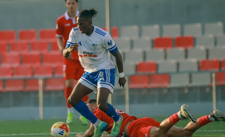 Lamin creu que aquesta temporada el seu equip no ha de patir // FOTO. CFJ Mollerussa