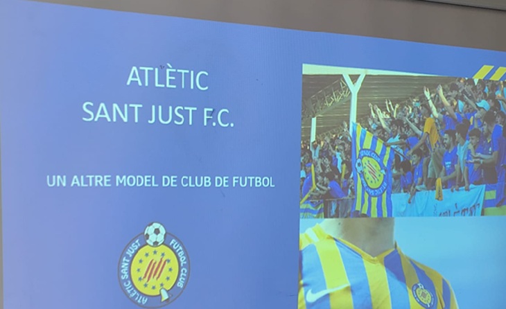 Així es defineix aquest modest club del Baix Llobregat, un altre model de club de futbol // FOTO: futbolcatalunya