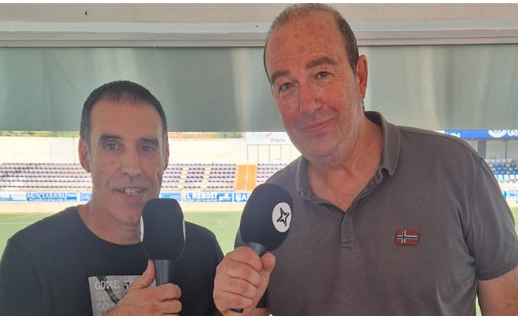 Una parella 'milenària'. Martí i Fernando García a Ràdio Ràpita // FOTO: R.R.