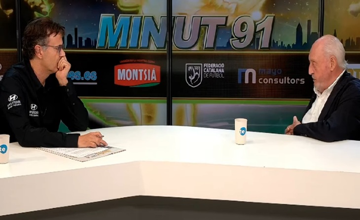 Soteras al programa Minut 91 de Canal Terres de l’Ebre amb Míchel Viñas // CAPTURA: Minut 91