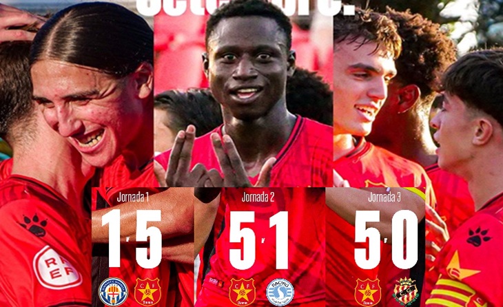 Inici espectacular de l'equip cerveser aquesta temporada 2025-2026 // FOTO: CF Damm