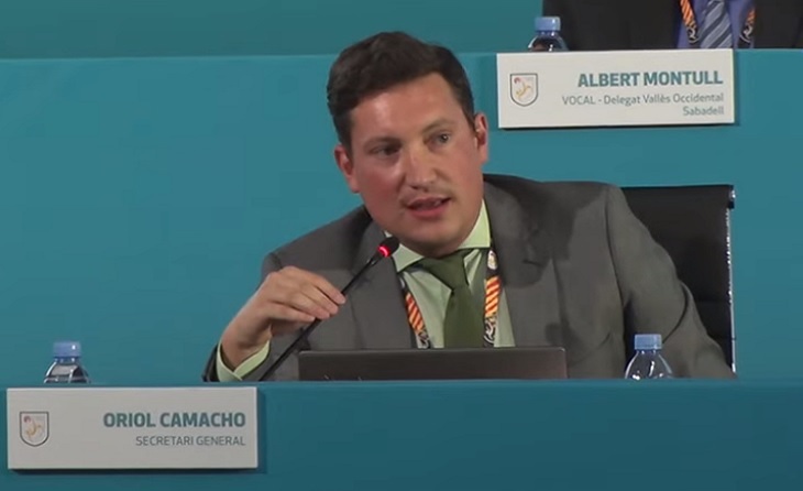 Fa quatre anys, el secretari general dirigia les Assemblees de la Federació // FOTO: FCF