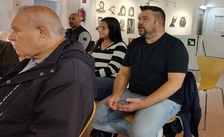 Ginés García, president del Sta Coloma Futsal, és un dels 'guerrers' del futbol sala català // FOTO: futbolcatalunya