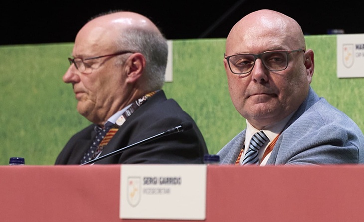 Sellarès i Calle van mantenir sempre una relació gairebé… perfecta però ara el primer no parla gaire bé del segon // FOTO: FCF