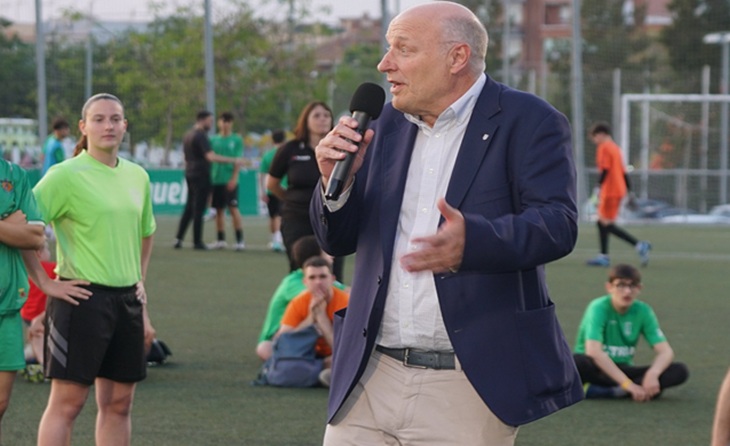 Ara, l'exvicepresident ja no podrà realitzar 'extres' a càrrec del futbol català // FOTO: FCF