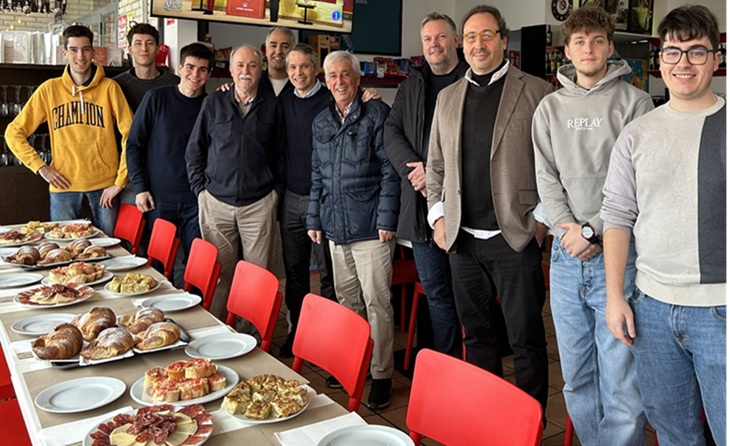 Simpàtica trobada amb els mitjans de comunicació abans de les Festes nadalenques // FOTO: At. Lleida