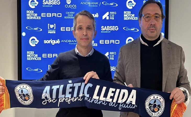 Xavi Bartolo president At Lleida 2025
