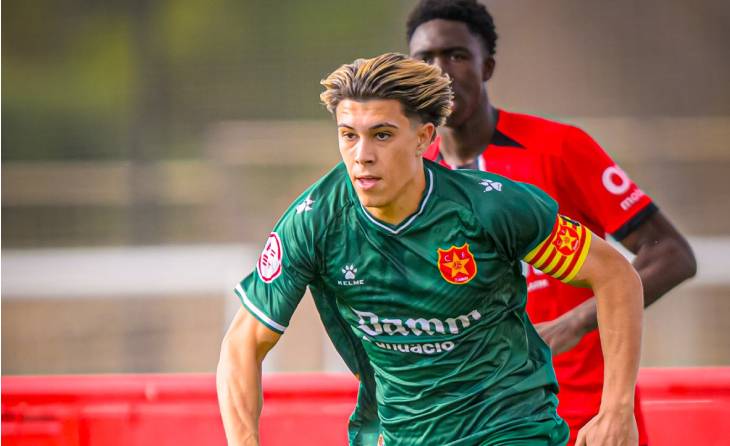 Álex González, l'home gol d'una Damm demolidora de cara a barraca // FOTO: CF Damm