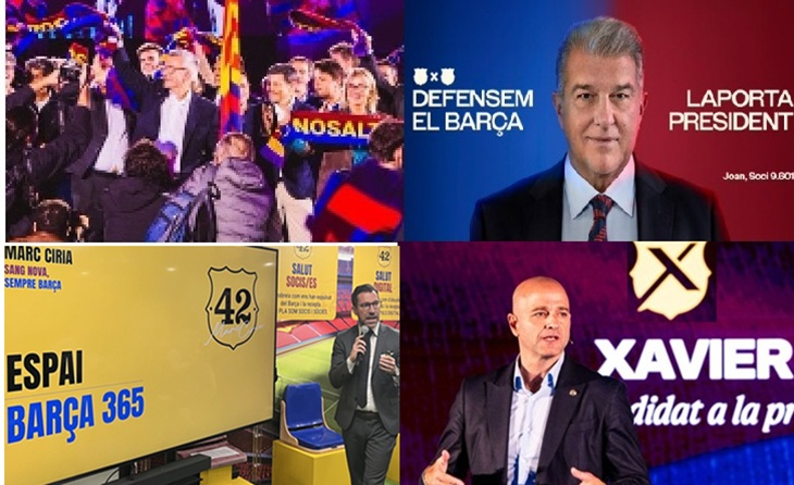 Futbolcatalunya.com els ofereix l'opinió dels 4 precandidats a la presidència del FC Barcelona sobre el futbol català // FOTOS: Candidatures
