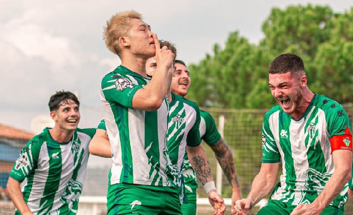 El defensa Ito Yusuke ja ha fet 4 gols amb el Singuerlin aquesta temporada // FOTO: CFS