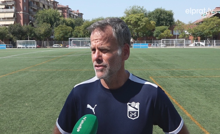 El tècnic potablava va parlar molt clar després de quedar el seu equip eliminat davant del San Mauro // FOTO: Elpratdigital