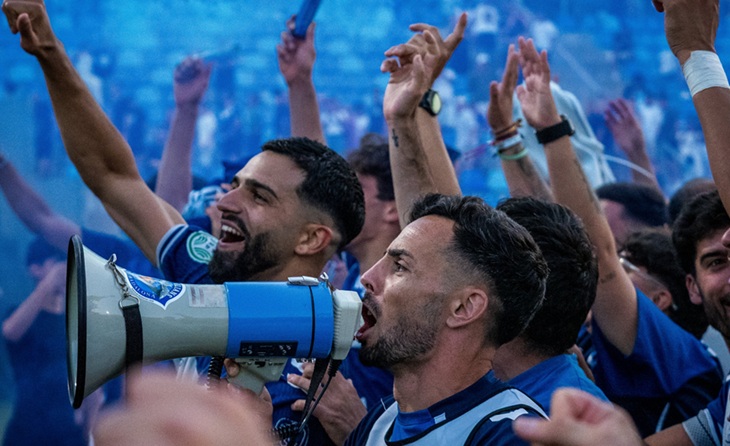L'equip badaloní haurà d'ajudar, una altra vegada, de la seva fidel afició // FOTO: CF Badalona
