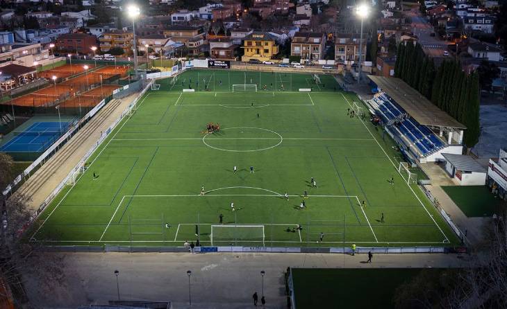 L'estadi Miquel Coromina i Moretó, l'escenari del torneig // FOTO: CE Banyoles