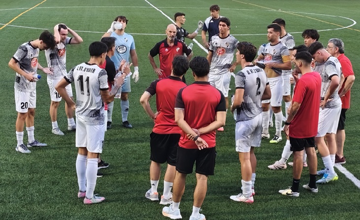 L'objectiu del conjunt dirigit per Camilo passa per accedir a la zona de play-off d'ascens // FOTO: UA Horta